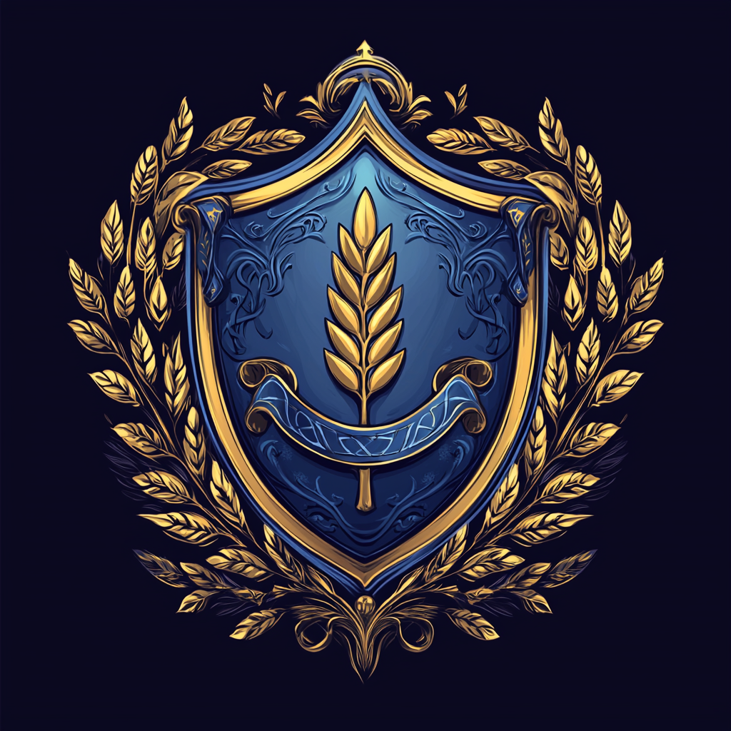Commoner Shield and Grain Emblem